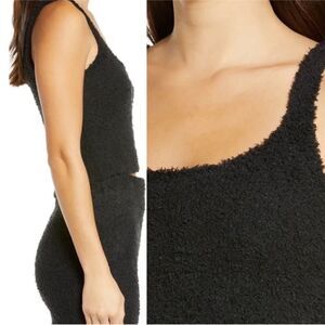 NWT SKIMS COZY KNIT TANK in onyx size L/XL
